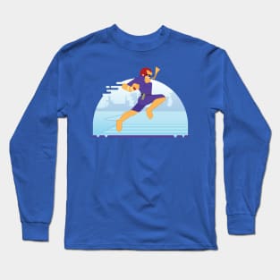 Minimalist - Captain Falcon Long Sleeve T-Shirt